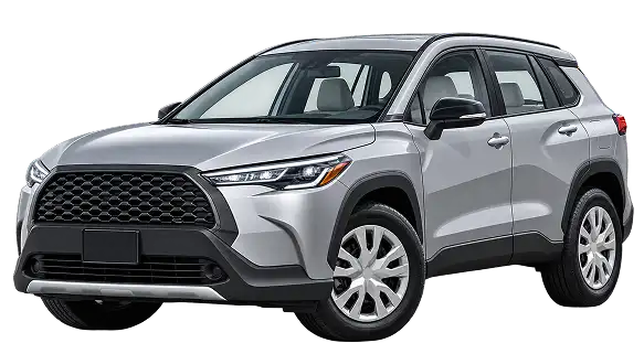 SUV rental car